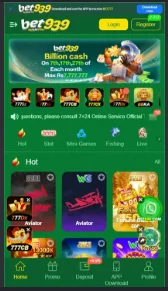 Bet939 Game Interface Screenshot